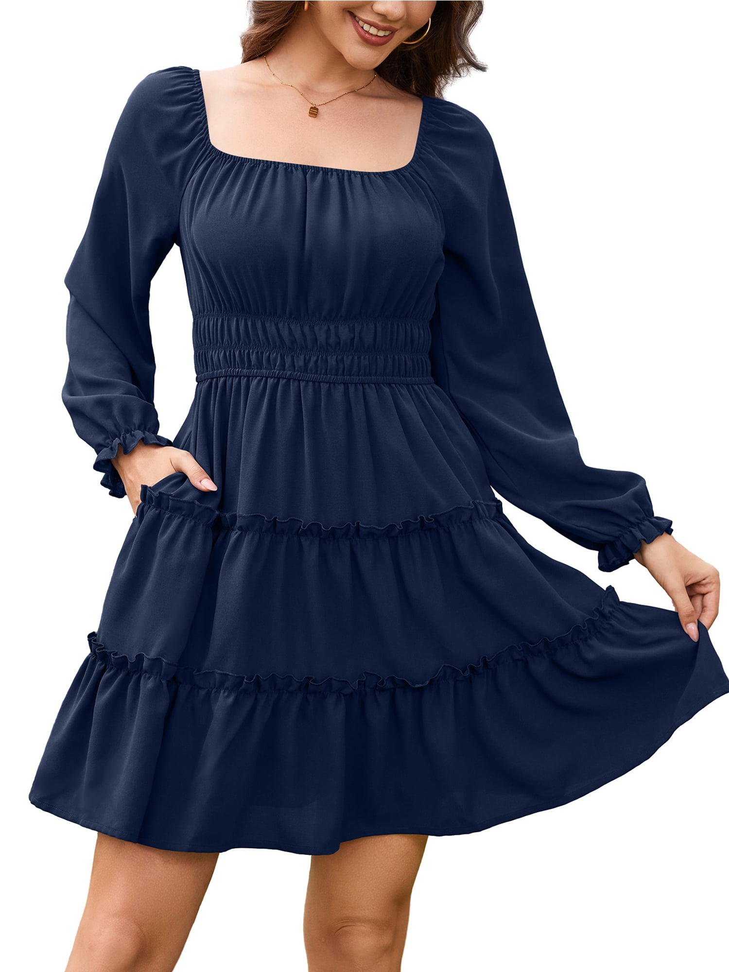 long sleeve dress wedding dress Gina