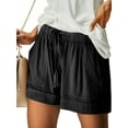 thumbnail image 1 of Fancyglim Women Casual Shorts Drawstring Comfy Elastic Waist Summer Beach Pull On Short Pants with Pockets S-2XL, 1 of 7
