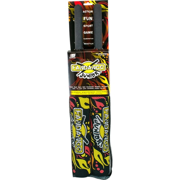 Fandango Striker Sticks - Foam Swords for Athletic Training and Workout - Outdoor Sports Activity Game - Set of Two with Storage Drawstring Bag Included