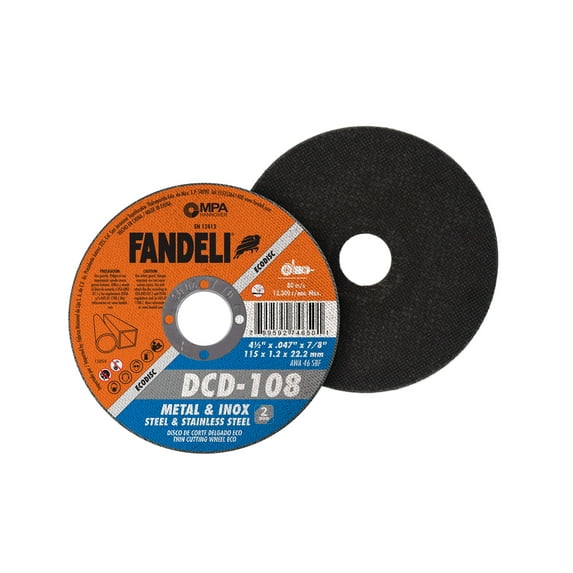 Fandeli Cut off Wheels - 4 1/2 inch x 0.047 x7/8 inch (Pack of 5)