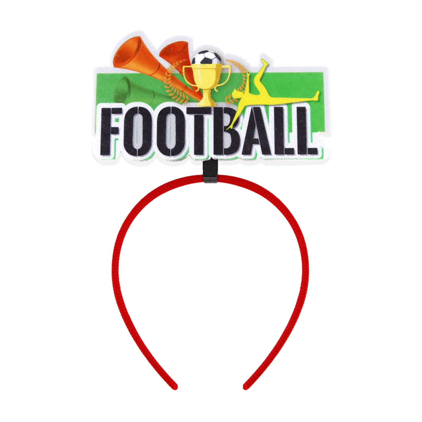 Fandiiiii Headband Youth Europe Cup 2024 Cheering Hair Bands Soccer