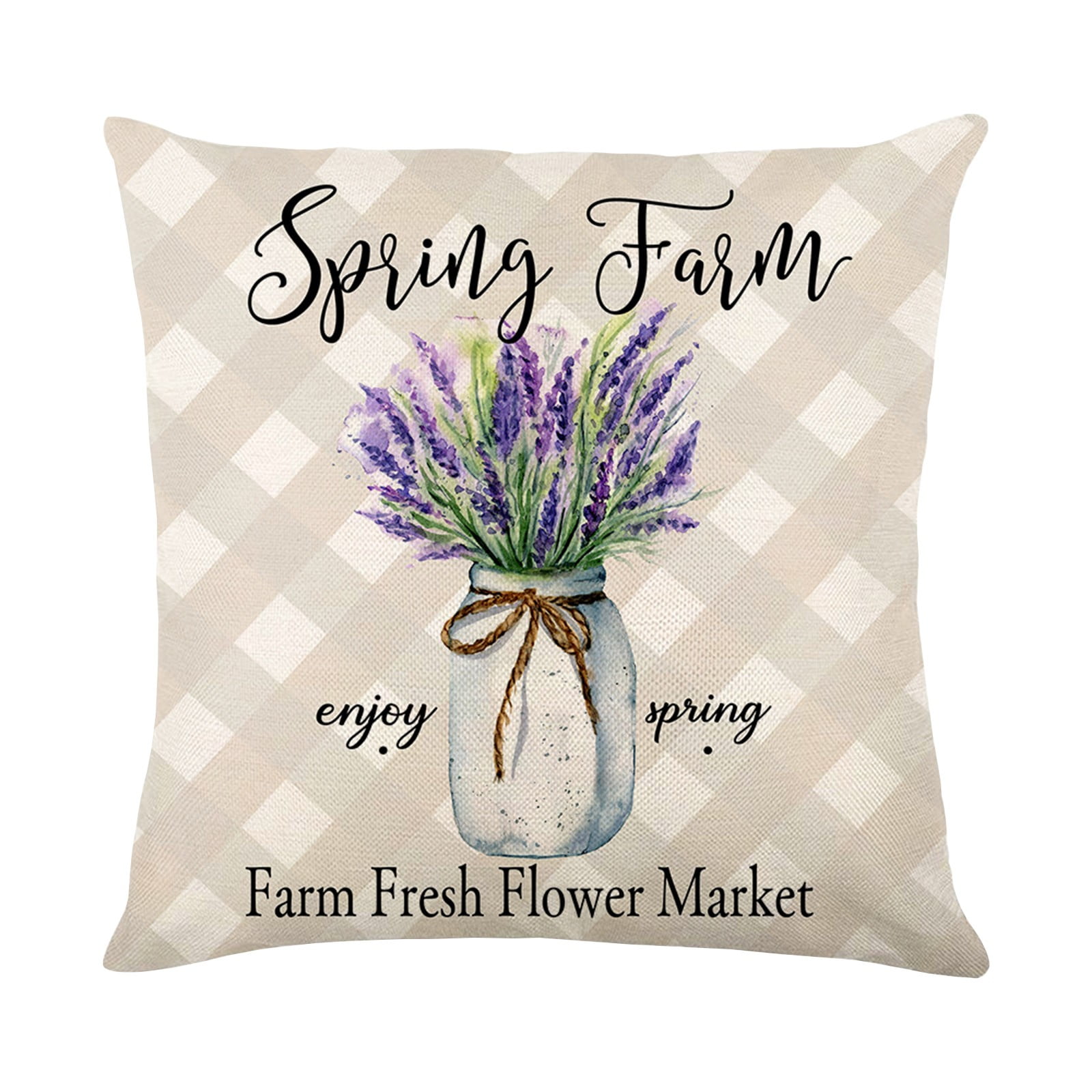 Fandiiiii Plain Pillows Huge Throw Pillows Washable Couch Pillows