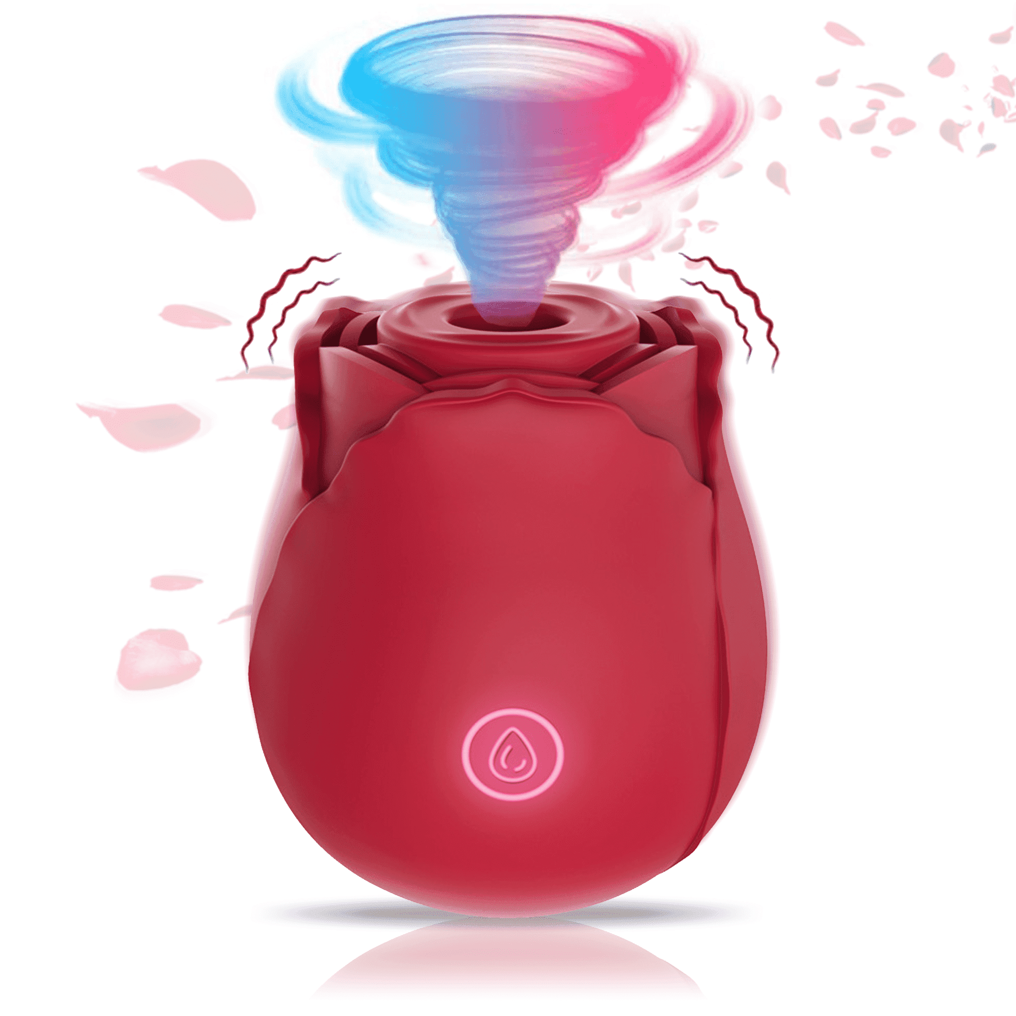 Fandina Rose Toy for Women Rose Vibrators Licker & Suction - Adult Sex Toys & Games,Sex Accessories for Adults Couples,clitorals Stimulator for Women,Sex Toys for Women,Sex Accessories for Adults