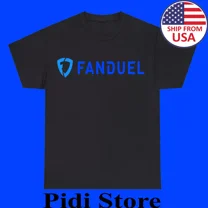 Fanduel Sports Men's Black Size S to 3XL