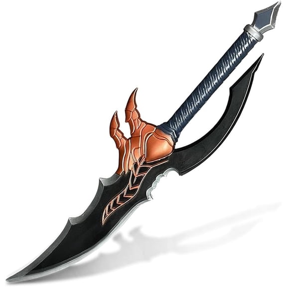 Fang Foam Prop Set for Display and Role Play, with Metallic Finish, Lightweight, Detailed Design