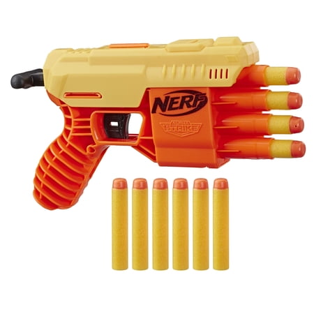 Fang QS-4 Nerf Alpha Strike Toy Blaster - Includes 10 Official Nerf Elite Darts
