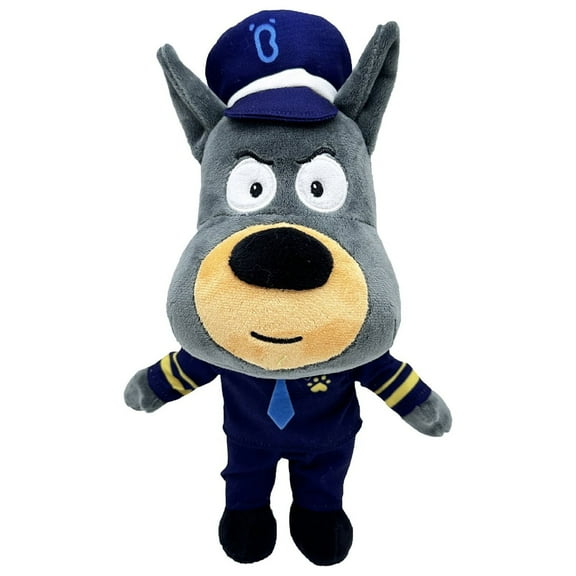 FangMiy Christmas Gifts Sheriff Labrador Doberman Pinscher Plush Doll Animated Plushie A