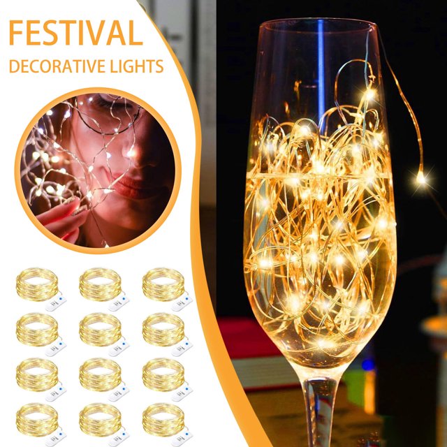 FangMiy Home Essentials Battery Operated String Lights With Timer 7