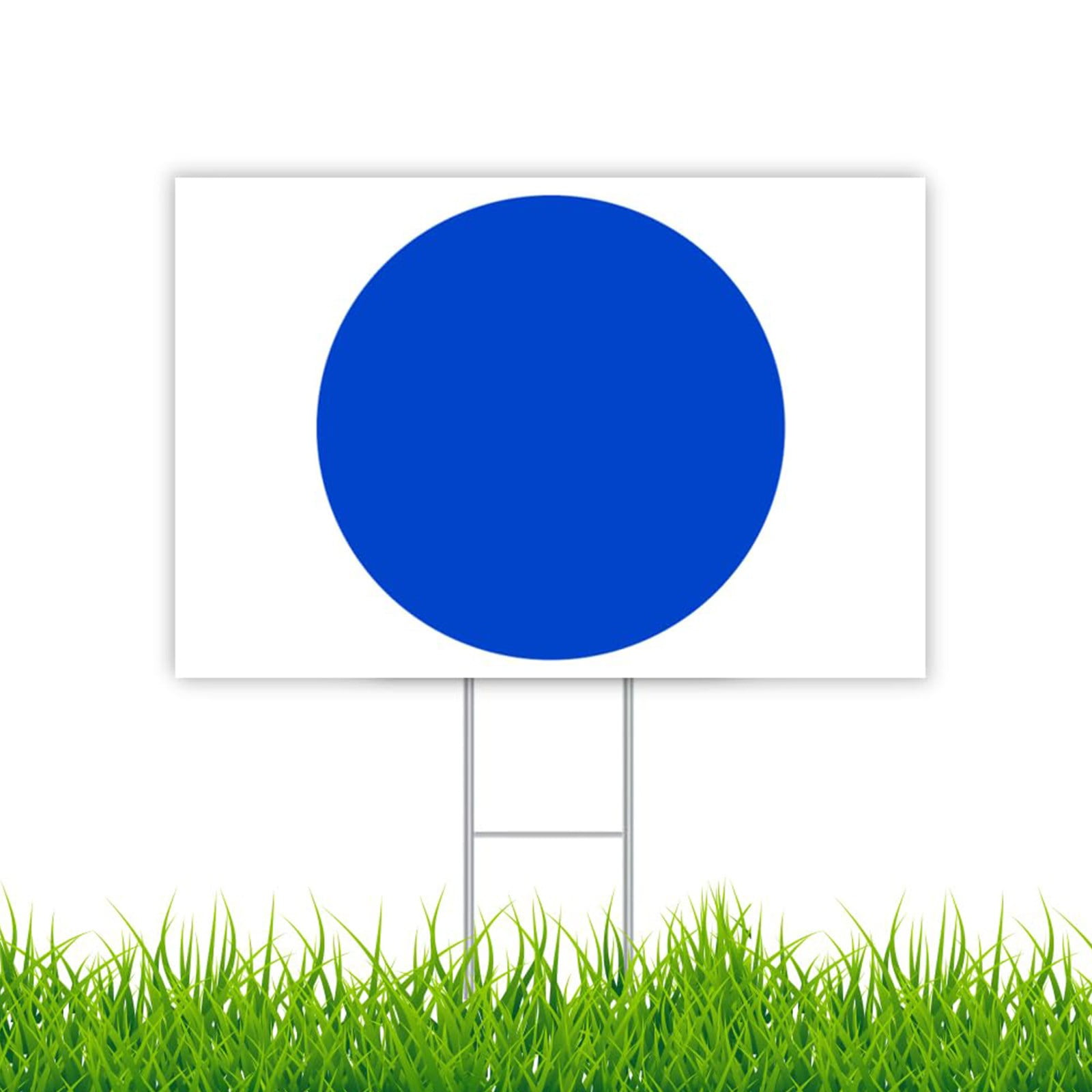 FangMiy Home Essentials Blue Dot Yard Sign, Democrat Blue Wave 2024,18x12 DoubleSided Sign