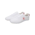 thumbnail image 1 of Fangasis Girls Boys Canvas Sneakers Lightweight Taekwondo Shoes White Cheer Sport Non-Slip Kung Fu White Red 6, 1 of 9