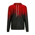 thumbnail image 1 of Fangasis Mens Sweatshirts+Pant Outfits Two Pieces Tracksuit Set Hooded Jogger Sets Men Lounge Loungewear Casual Winter Hoodies Sweatsuit Style E 2XL, 1 of 5
