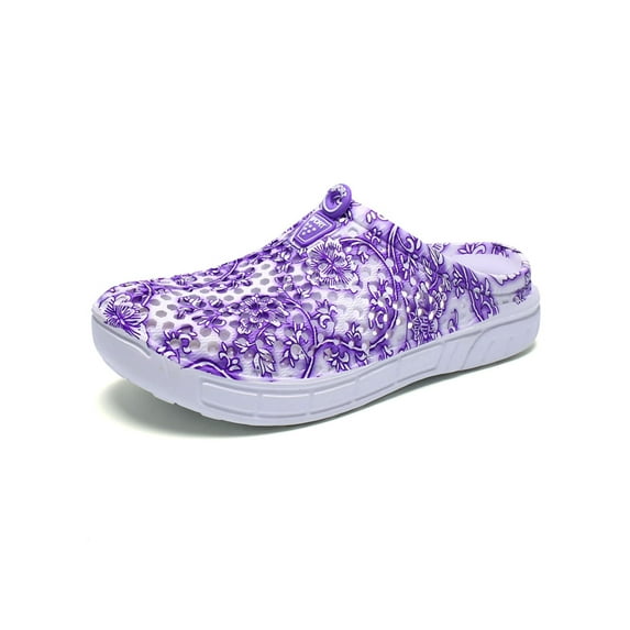 Fangasis Women Men Clogs Slippers Garden Shoes Mules Summer Beach Sandals Breathable Slip on Garden Clogs