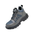 thumbnail image 1 of Fangasis Women Safety Shoe Slip Resistant Protection Boot Steel Toe Work Shoes Industrials Anti-collision Boots Grey 9.5, 1 of 8