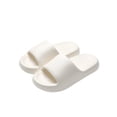 thumbnail image 1 of Fangasis Women Slide Sandals Casual Home Shoe Slip On House Comfortable Slippers White (1.8cm) 6-7.0, 1 of 3