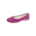 thumbnail image 1 of Fangasis Women's Casual Shoes Lightweight Flats Square Toe Walking Shoe Dance Soft Sole Ballet Flat Purple 5.5, 1 of 6