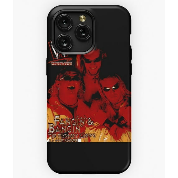 Fangin' Vampire Wrestlers Funny Horror Mashup - Creative Art A7994 Phone Case for iPhone 11 to 17 Pro Max
