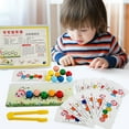 Fanglong Children's Wooden With Beads Game Exercises Hands On Ability