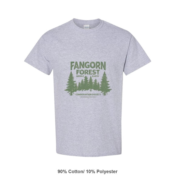 Fangorn Forest Conservation Fantasy Nature Lover T-Shirt, for men & women, up to size 5XL