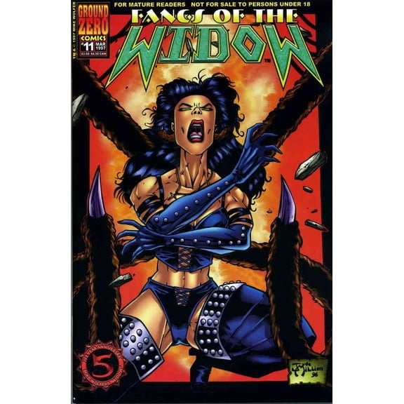 Fangs of the Widow #11 VF ; Ground Zero Comic Book