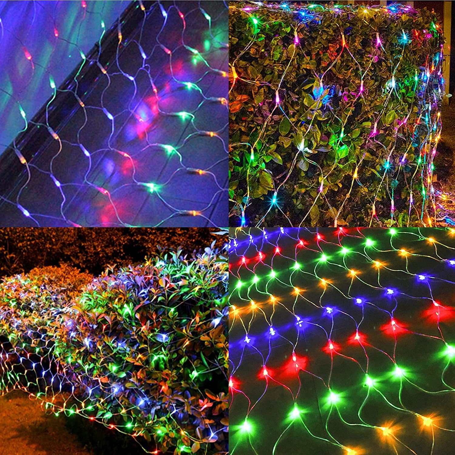 Snowtime LED Connectable Net Lights
