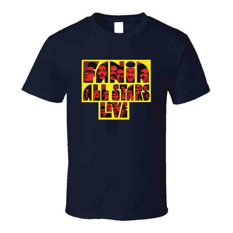 Fania All Stars Live Latin Music Salsa Music Band Retro Classic Vintage T Shirt Walmart
