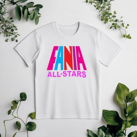 Fania All Stars Salsa Hector Lavoe Willie Colón Music Fan Unisex tee V51282, for men & women, up to size 5XL