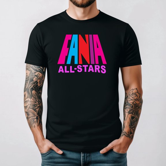 Fania All Stars Salsa Hector Lavoe Willie Colon Music T-Shirt unisex up to 5XL