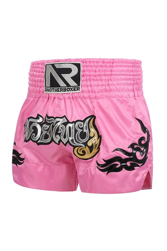 1 Pcs Boxing Shorts Summer Class Muay Thai Sanda Boxing Fighting Training Competition Children'S Muay Thai Shorts Parts