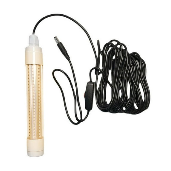 Fanjie 13W/16W Underwater Fish Search Lamp Ac/Dc Lure Squid Raft Fishing Light 12V-48V