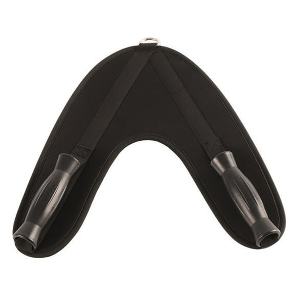 Fanjie Abdominal Training Ab Crunch Harness Coiled Rope Strap Comfort-Focused Design Extra Wide Padded Harness For Core Strengthening