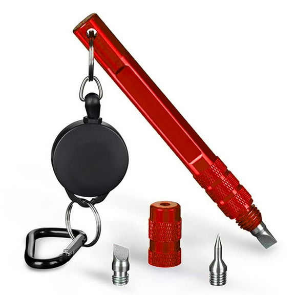 Fanjie For Golf Clubs Groove Sharpener With Retractable Cord Buckle For Golf Clean Tool