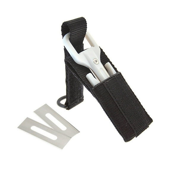 Fanjie Scuba Diving Cutting Special Knife- Line Cutter Underwater Knife- Spearfishing Secant Equipments Multi-Color Optional Easy Carry