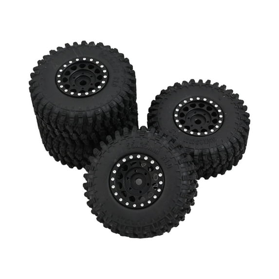 Fanjie Wheel Tire Set Designed Specifically For Traxxas For Trx4M And For Defender