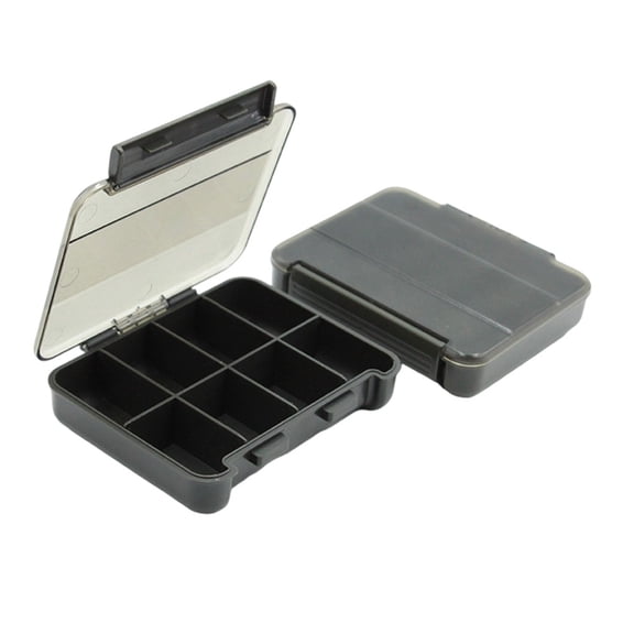 Fankenuo 1/2 Layers Lure case tackle box Fishing hook box carp box Separating Compartment green Single layer 8