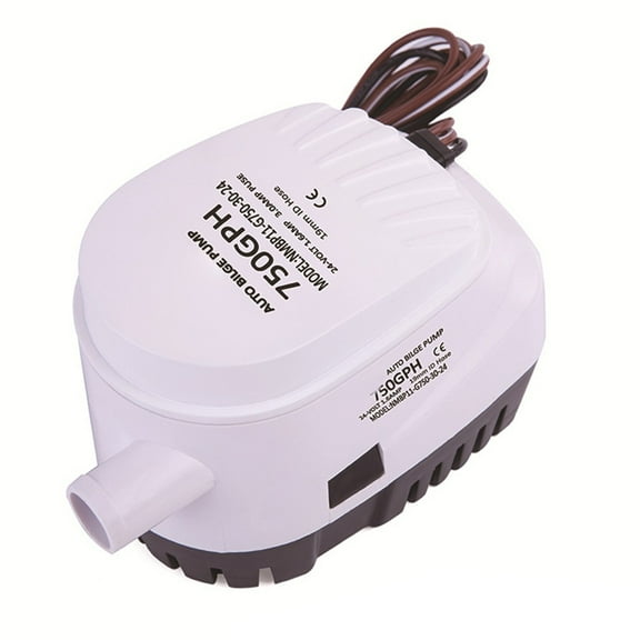 Fankenuo 12V/24V Bilge Pumps for Boats 750GPH Auto with Float Switch for RV Caravan