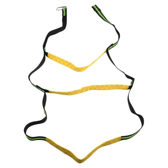 Fankenuo 1x Boat Ladder Boat Rope Ladder Auxiliary Boarding Rope Ladder 3/4 Reusable Portable Nylon Boat Ladder For Kayak Inflatable Boat Green 3 Step