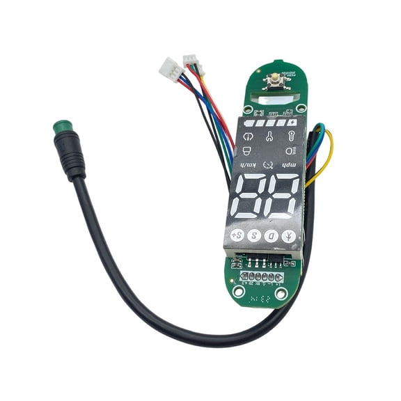 Fankenuo 1x Electric Scooter Dashboard For Xiaomi 4 For Ultra KickScooter Panel Circuit Board Replacement Display Replacement Accessories