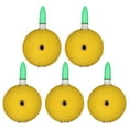 thumbnail image 1 of Fankenuo 5pcs Noctilucent Fishing Float Fishing Electronic Float Lure Ball Float Yellow Green light, 1 of 8