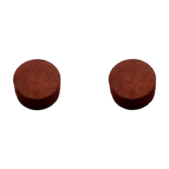 Fankenuo 6 Layers Leather Billiard Cue Tips Height 8mm Pool Accessories Pressed Layers Strike Effect Billiards Equipment Red