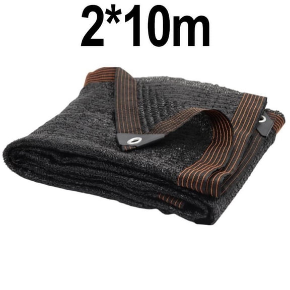 Fankenuo Black Outdoor Shading Net Swimming Pool Courtyard Shading Net 2*7m 2*9m 2*10m 2*10 m