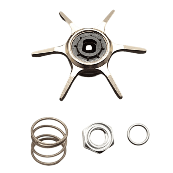 Fankenuo For DAIWA FOR PR100 PD106 Fishing Reel Brake Knob Six Stars Drag Baitcast Reel Unload Wrench With Sound Fishing Tackles Light golden Left