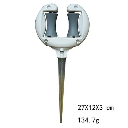 Fankenuo Garden Hose Holder Gardening Watering Garden Tree Hose Positioning Guide White