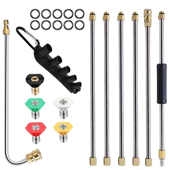 Fankenuo High Pressure Washing Tool Car Washing Tool With Extended Bar Kit With Nozzle