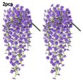 thumbnail image 1 of Fankenuo Lifelike Artificial Eucalyptus Violet Flowers - Perfect for Any Decor! Blue + Yellow, 1 of 9