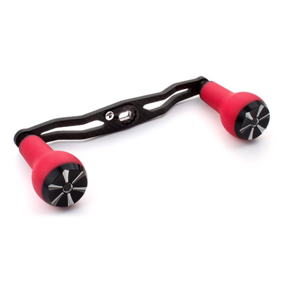 Fankenuo Lure Water Drop Drum Reel Double Crank Handle For DAIWA For ABU Red Right