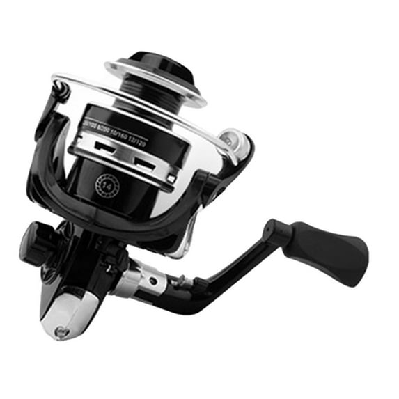 Fankenuo Outdoor Fishing All-Purpose Reel - Smooth Casting, Metal Spool, Multi-Terrain Black 7000