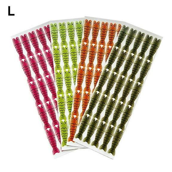 Fankenuo Shrimp Back Sticker Fly Tying Materials Fly Bait Back Material Lure Stickers L