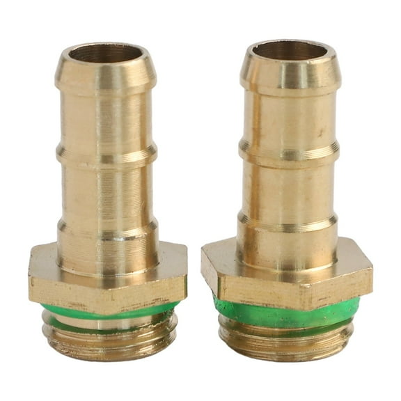 Fankenuo Spray Wand in Stainless Steel with Lockable Handle and Two Brass Hose Barbs 2pcs 3/8in