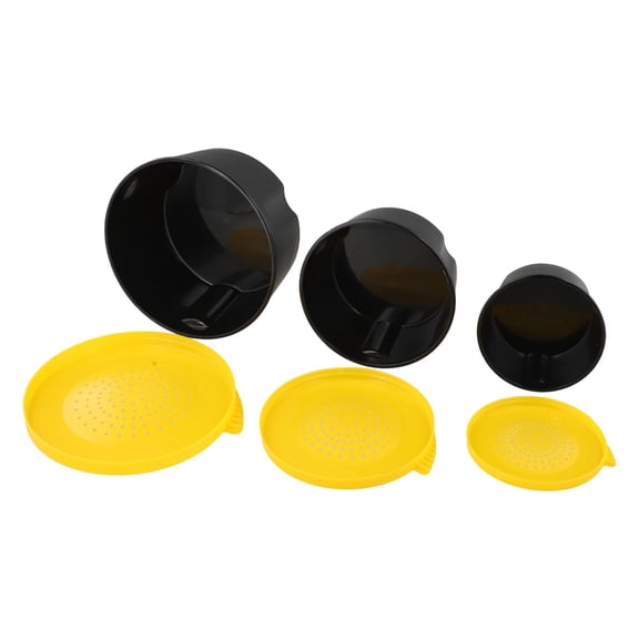 Fankenuo Storage Box For Baits Tackle Box Bait 3Pecies Earthworm Storage Box Bait Holder Yellow