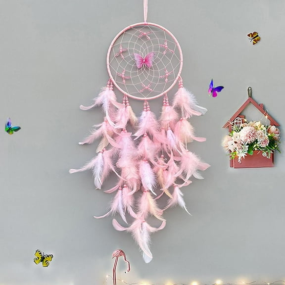 Fankenuo for Dream catcher Wall Hanging Decor: Handmade Feather Mobile for Sweet Dreams!